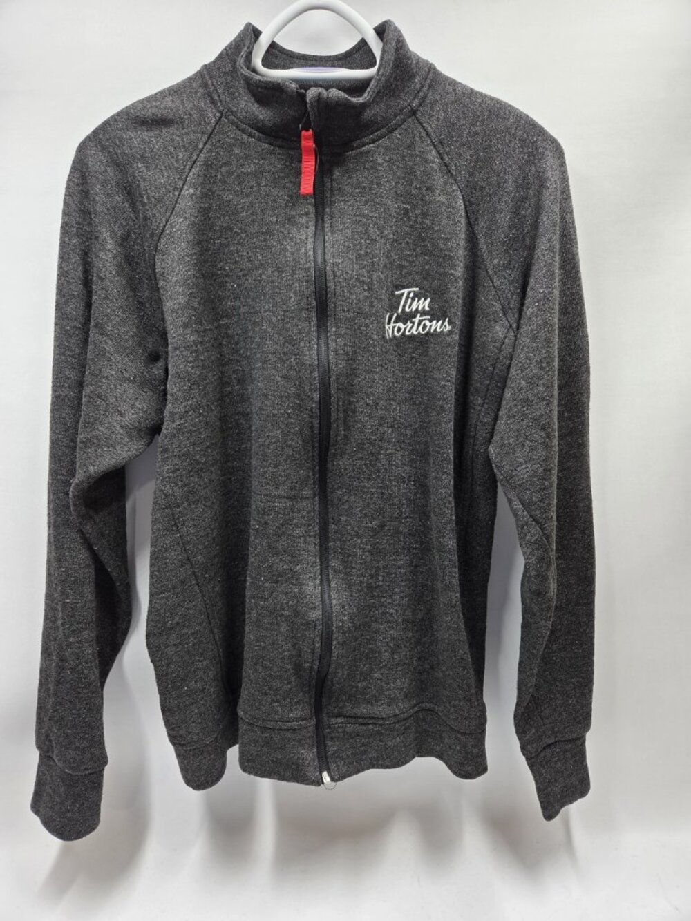 Tim Hortons Officially Employee Issued Full Zip Sweater Fleece Jacket  XL Unisex